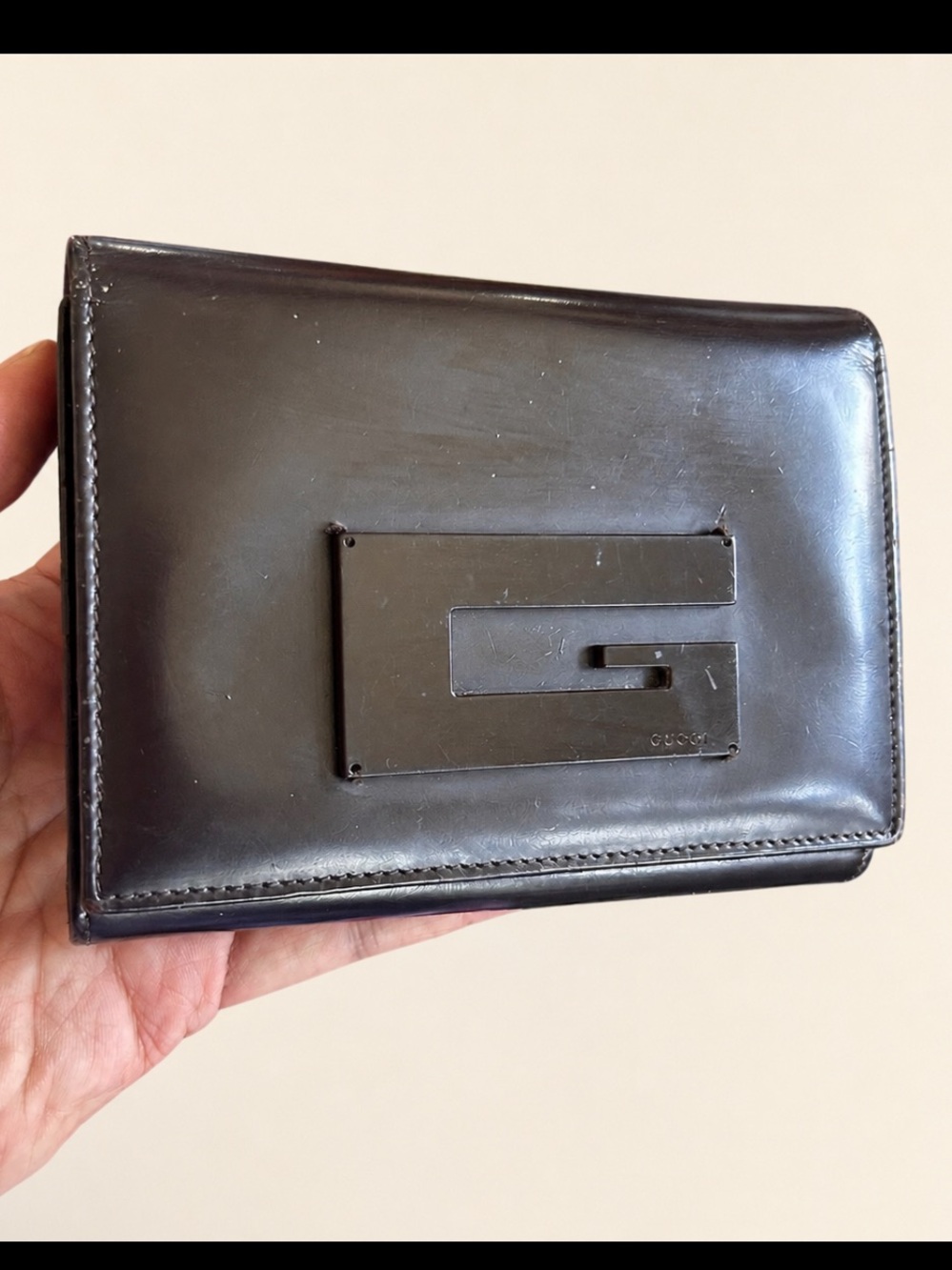 Gucci Tom Ford Dark brown Trifold WALLET